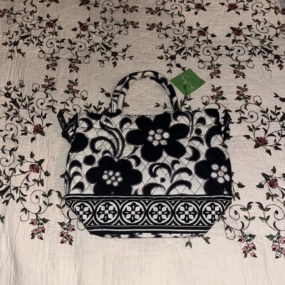 Vera Bradley black and white bag - Picture 3 of 5